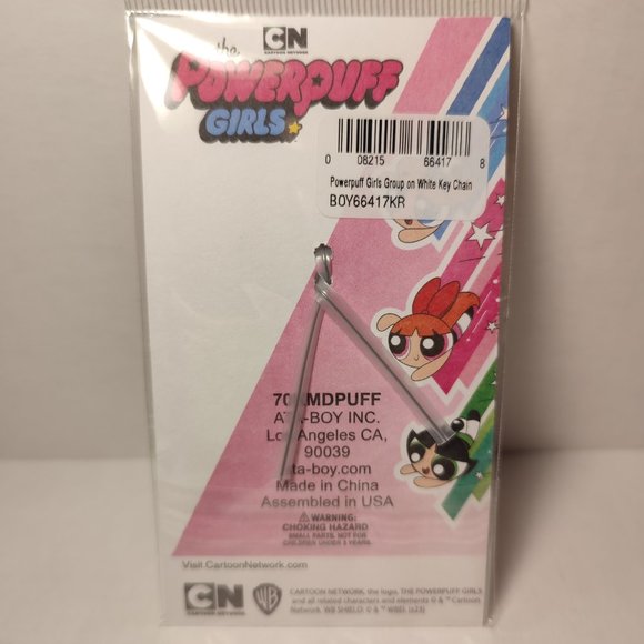 Powerpuff Girls Blossom Buttercup and Bubbles Keychain - Picture 2 of 3